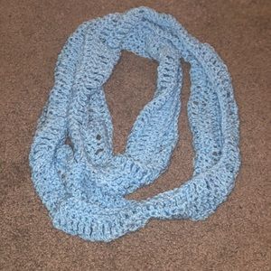 Blue scarf